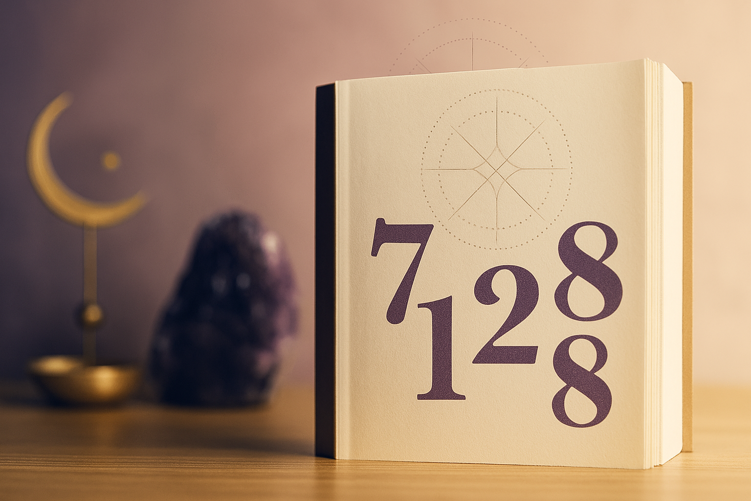 Carte de numerologie cu simboluri mistice